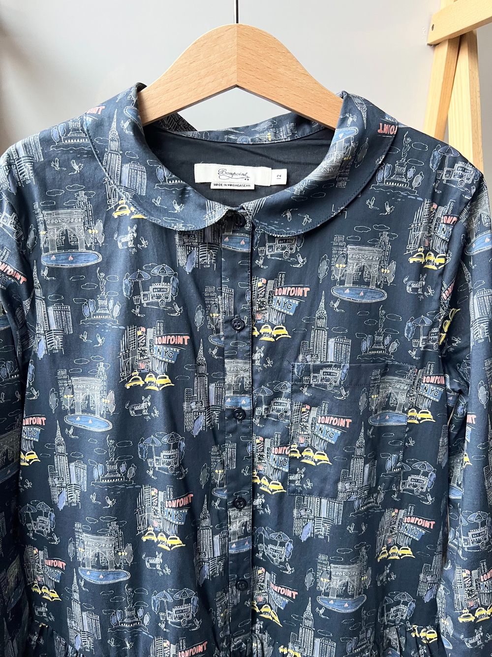 Хлопковое платье Bonpoint, 152