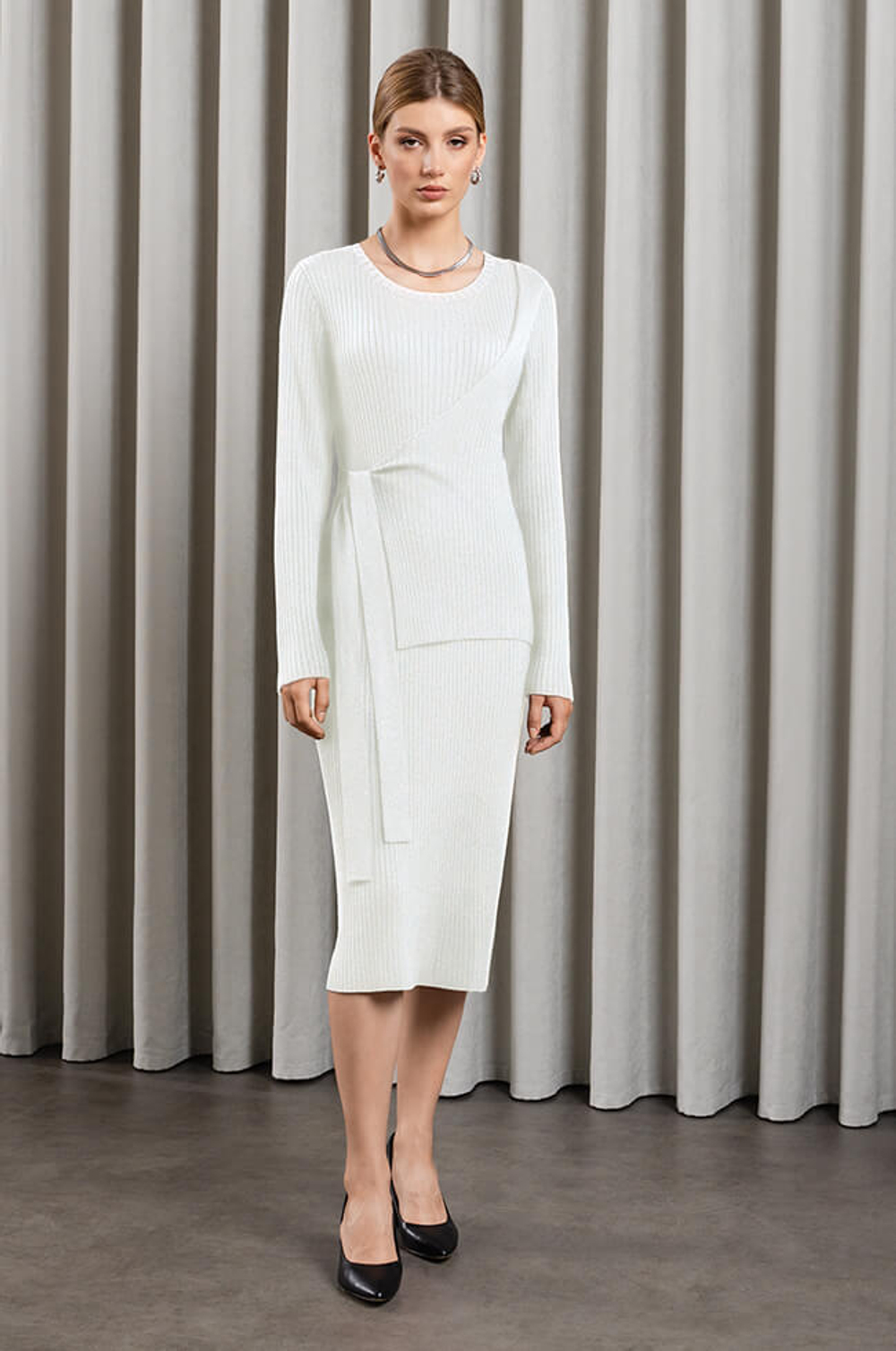 51498 Платье женское (молочный)