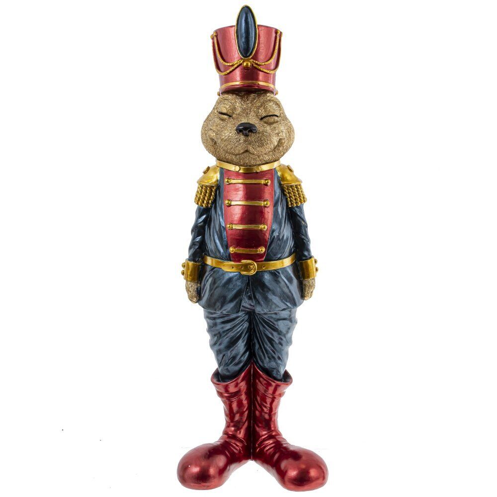 GAEM Фигурка декоративная "Солдатик-зайка", L11,5 W10 H37 см
