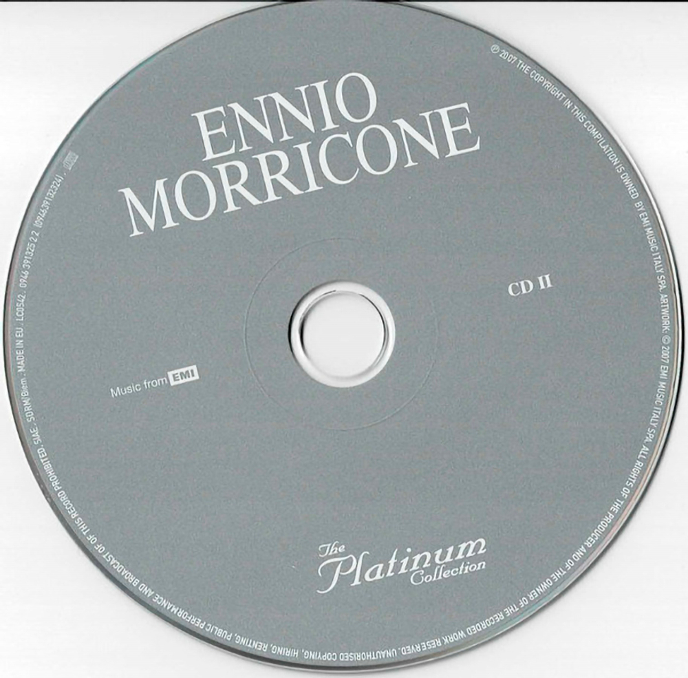 Ennio Morricone / The Platinum Collection (3CD)