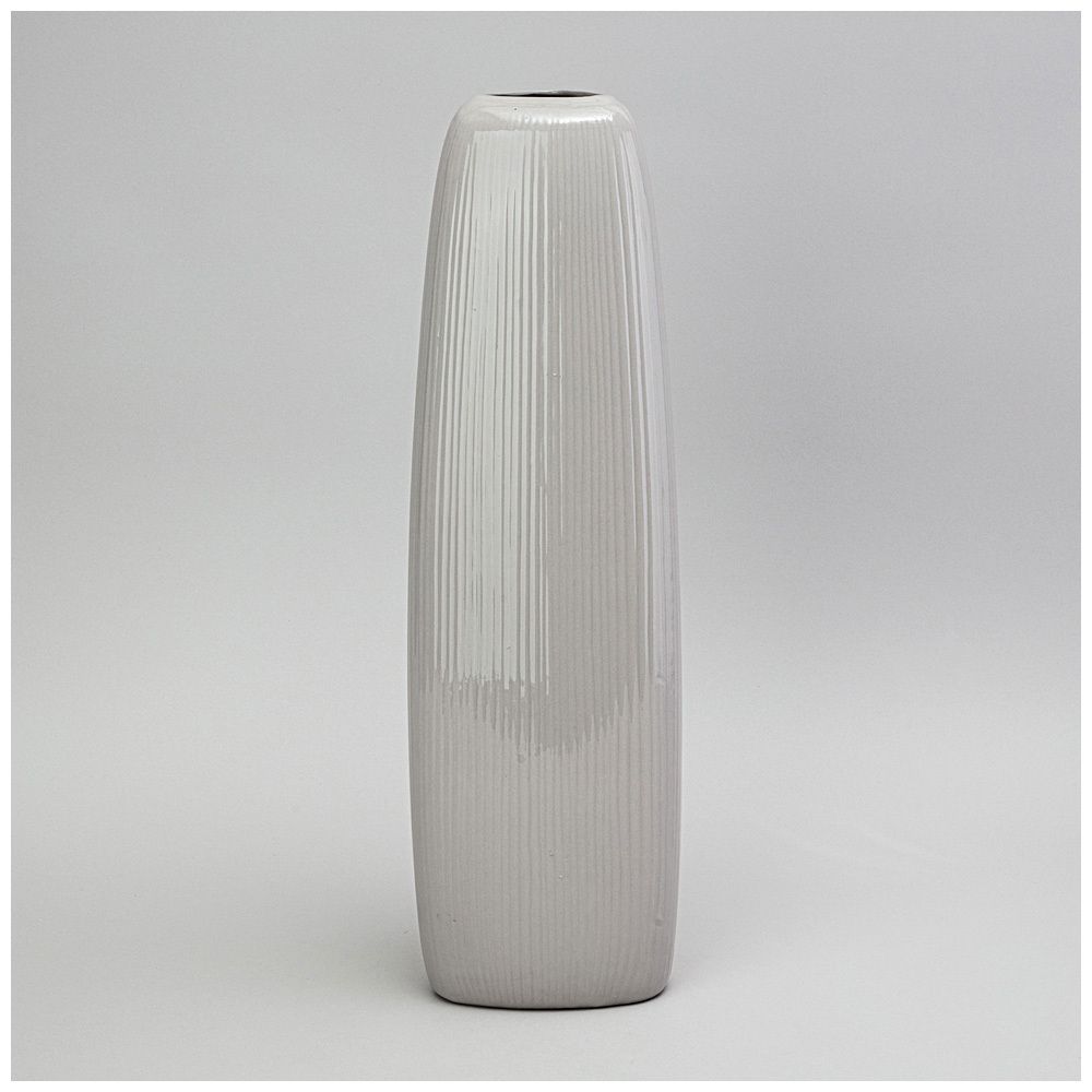 ВАЗА 13*13*49,3 СМ ЦВЕТ: СЕРЫЙ