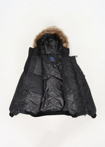 Куртка Сплав Аляска укороченная черная твил