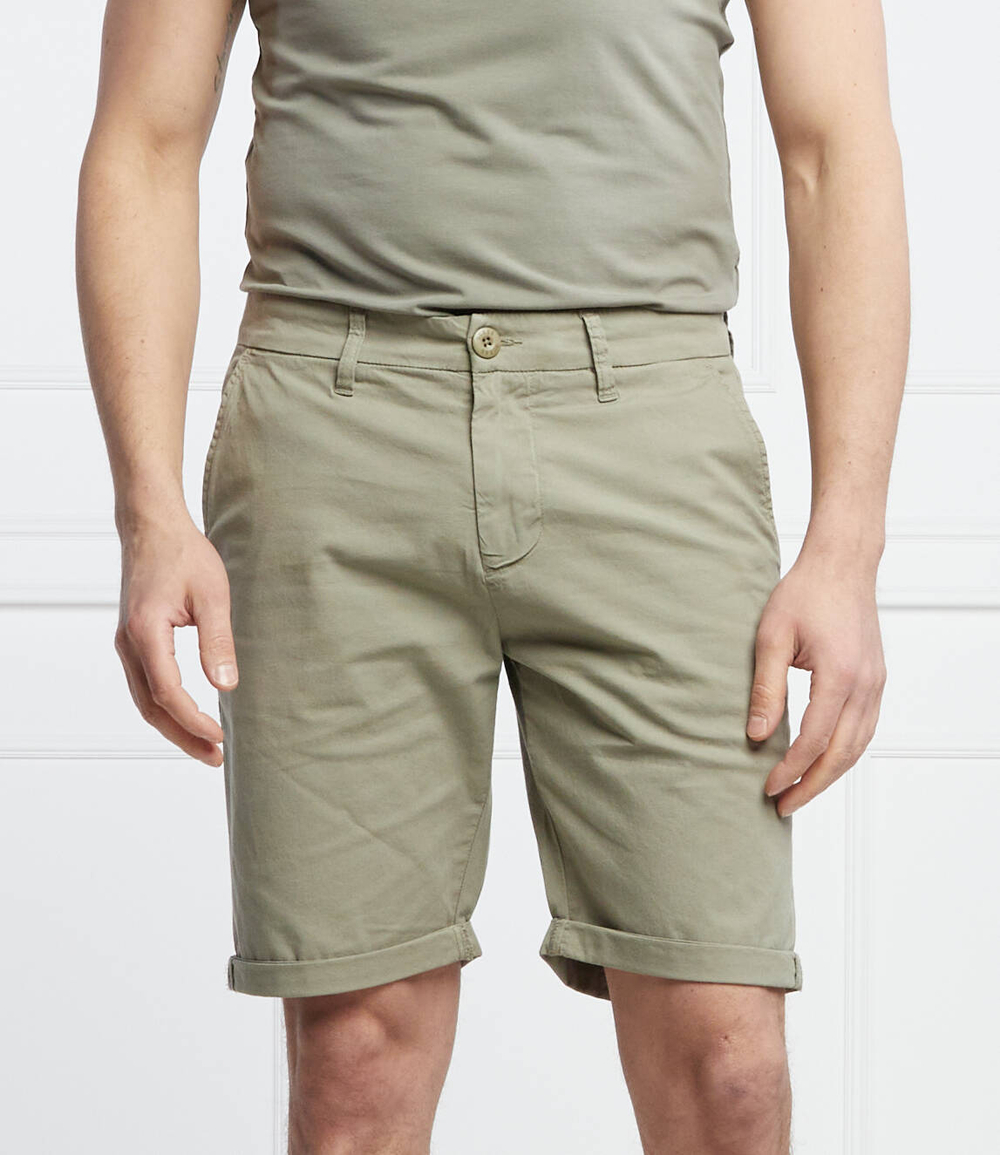 шорты myron GUESS - хаки(M2GD18 WEI53)