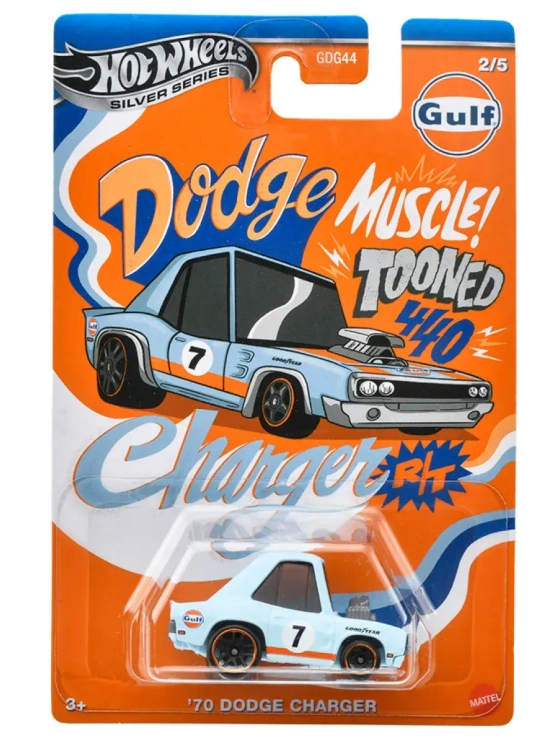 Машинка Хот Вилс Silver Series Dodge Charger GDG44 JCB63