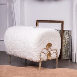 Банкетка Нимфея Молоко Айвори