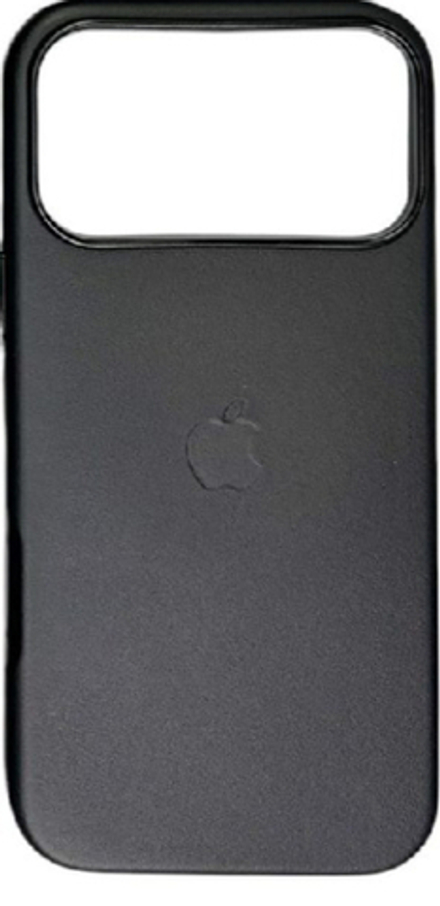 Чехол из натуральной кожи с MagSafe с кнопкой для iPhone 17 PRO MAX