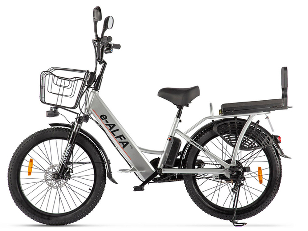 Электро фэтбайк GREEN CITY e-ALFA Fat (Eltreco)