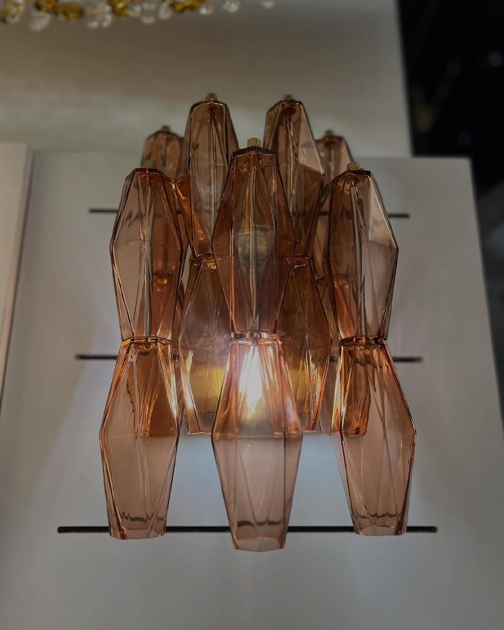 Настенные светильники из венецианского стекла