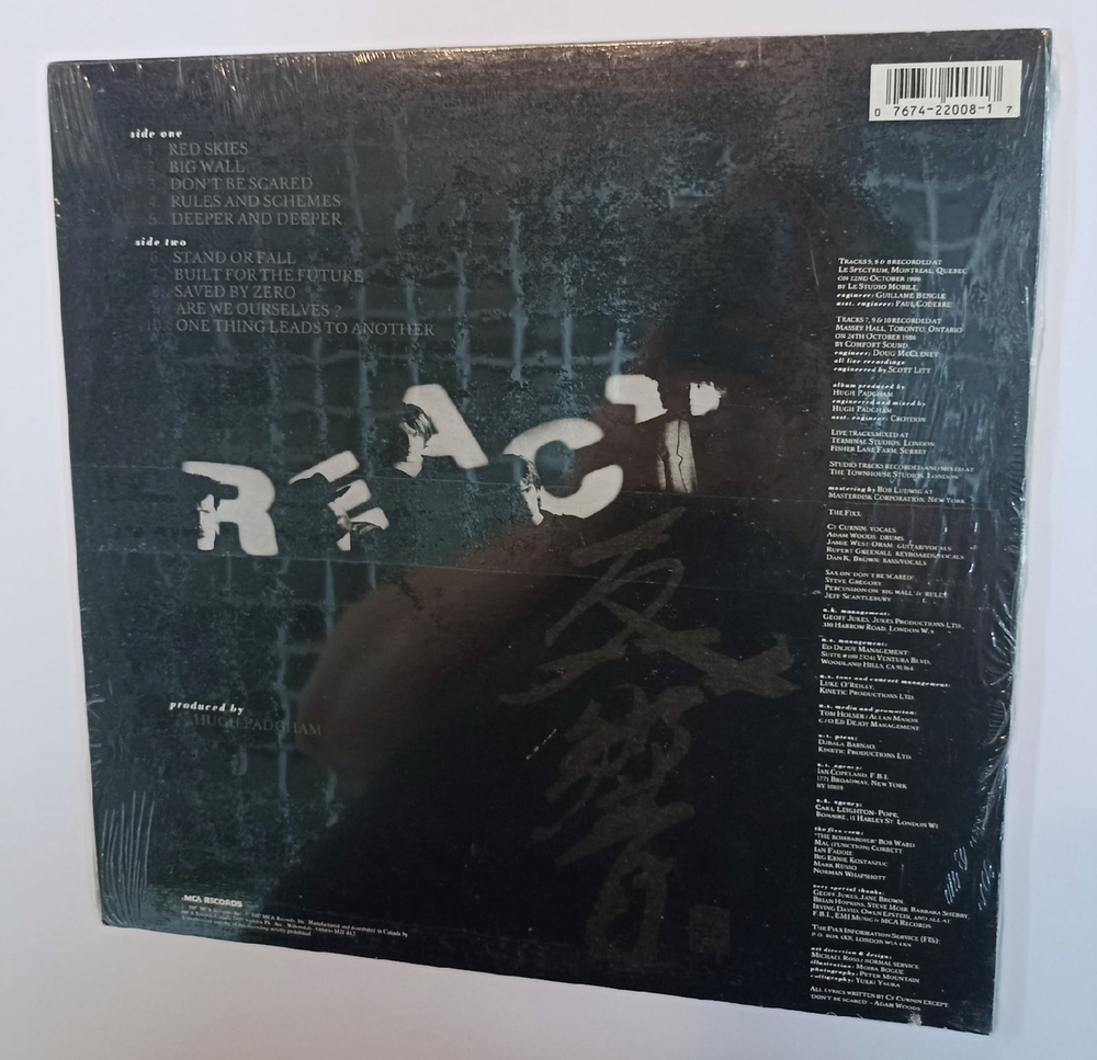 The Fixx React (Canada 1987)