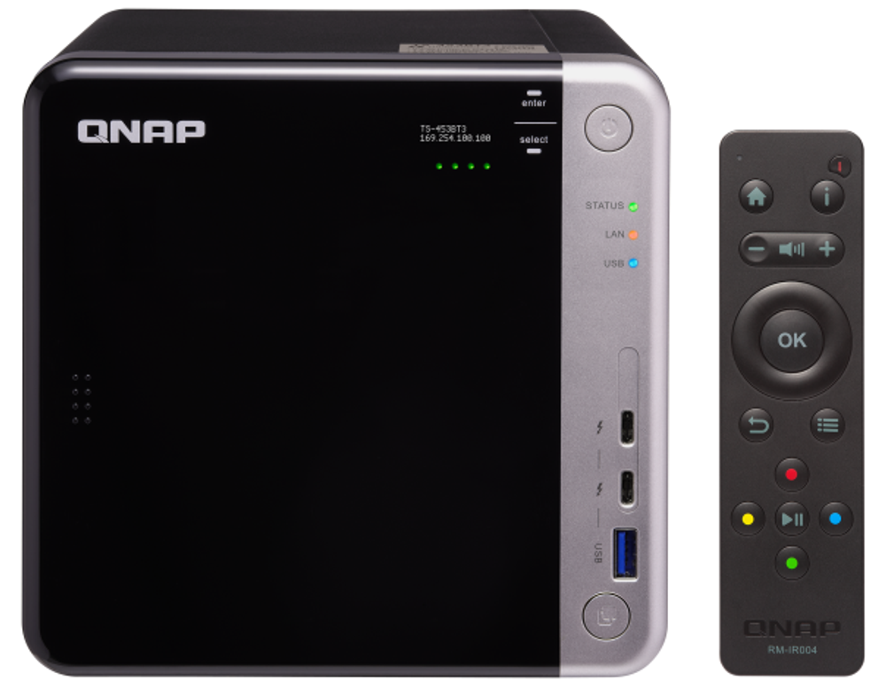 Сетевой накопитель  QNAP TS-453BT3-8G