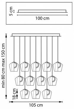 Подвесной светильник Lightstar Caramello 796349