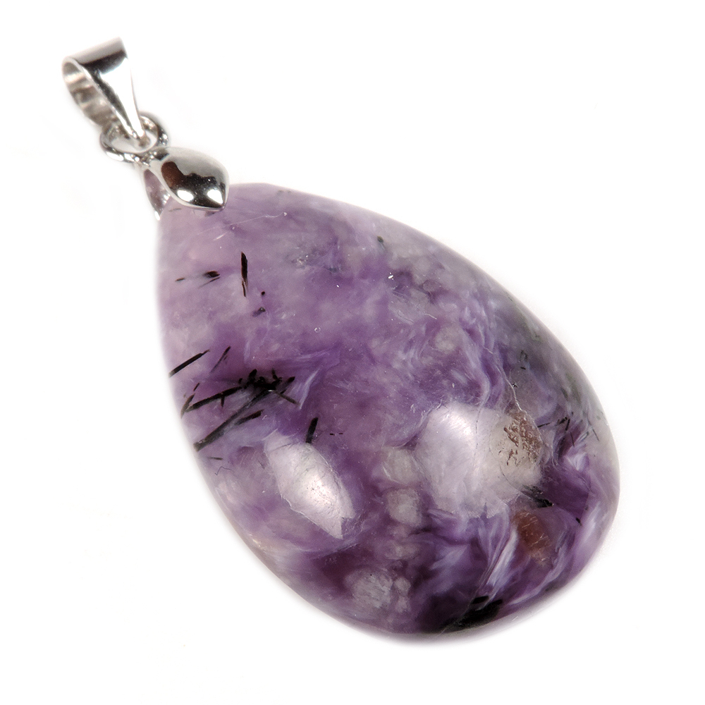 Кулон "Капля №5" чароит