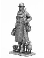 Оловянный солдатик Ополченец, профессор Тимирязевской академии, 1941 г.