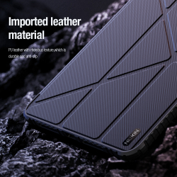 Чехол книжка от Nillkin для Xiaomi Pad 7 и 7 Pro, серия Bumper Pro Case-Multi Angle Folding Style, многофункциональный складной стиль