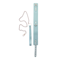 Набор Crazy Handmade из кожи цвета тиффани (6 предметов)
