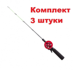Удочка для зимней рыбалки"Ильмень" с неопреновой ручкой. (удочка зимняя)