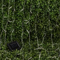 Садовая гирлянда ЭРА ERASF22-41 на солнечной батарее Занавес 1,5*1,5 метра, 192 LED