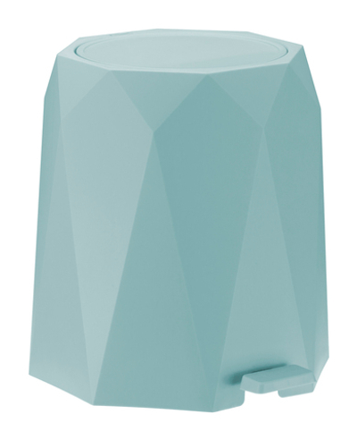 Контейнер для мусора педальный ПРИЗМА 4,5л М2482