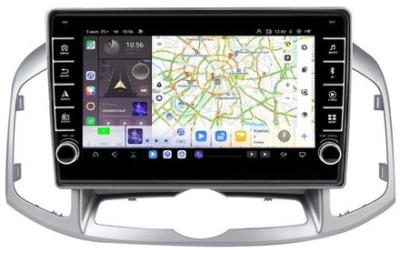 Магнитола для Chevrolet Captiva 2011-2015 - Carmedia OL-1276 (кнопки и крутилки) Android 13, TS20, 6+128Гб, CarPlay, 4G SIM-слот