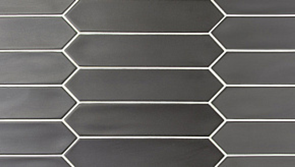 Керамическая плитка для стен EQUIPE LANSE Black 5х25/ЭКИПЕ ЛЭНС Блэк 5х25