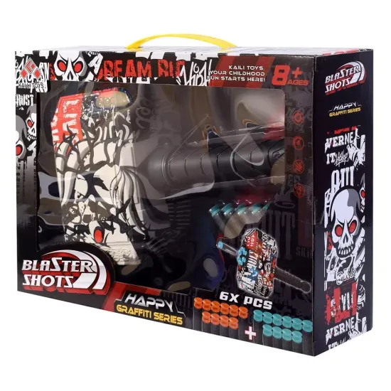 "Бластер - Молот "с мягкими пулями и подсветкой