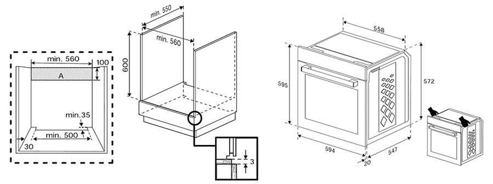 Электрический духовой шкаф Indesit IFE 4841 J BL
