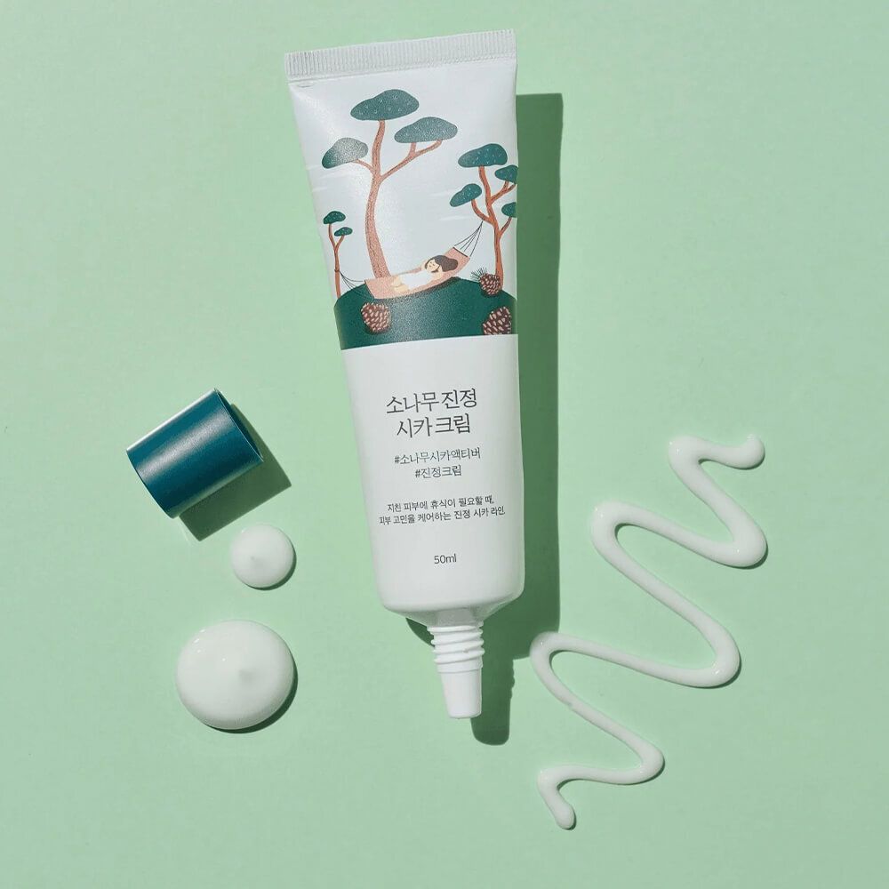 ROUND LAB Крем с экстрактами сосны и центеллы для проблемной кожи Pine Calming  Cica Cream (50 мл)