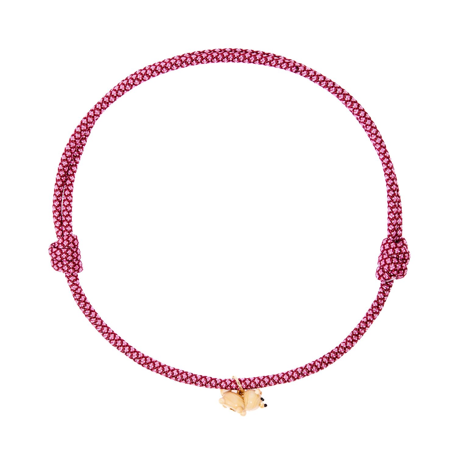 Колье Knitted Cutie Necklace - Pomeranian