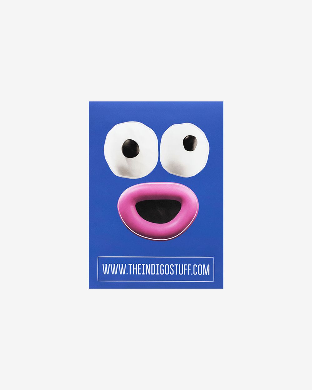 Набор стикеров Indigo Stuff Plasticine Face
