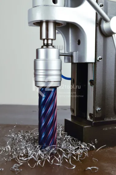 Корончатое сверло Karnasch 18х110 мм, BLUE-LINE, Weldon 19, арт. 20.1280-018