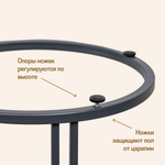 Журнальный столик прикроватный, приставной, кофейный, интерьерный