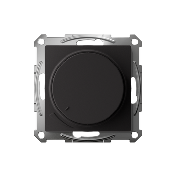 Светорегулятор поворотно-нажимной AtlasDesign 400Вт механизм карбон SE ATN001023