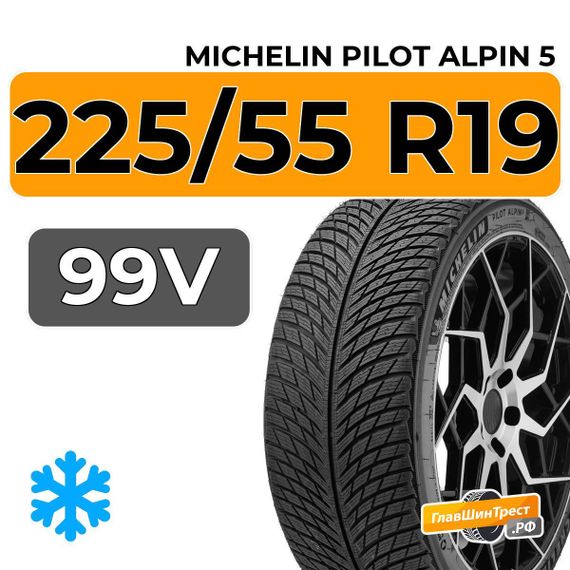 Michelin Pilot Alpin 5 SUV 225/55 R19 99V