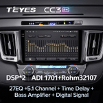 Teyes CC3 2K 9"для Toyota RAV4 2012-2018 (прав)