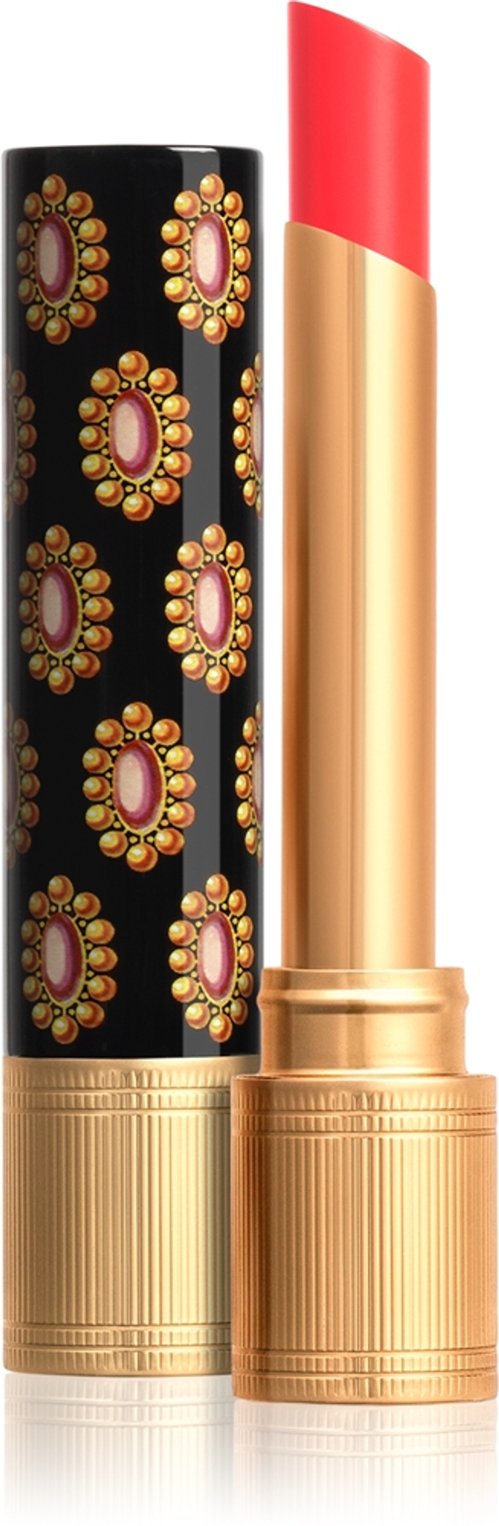 Gucci Gucci Beauty Rouge de Beaute Brillant - Увлажняющая помада оттенок 411 Emmy Petal, 1 g