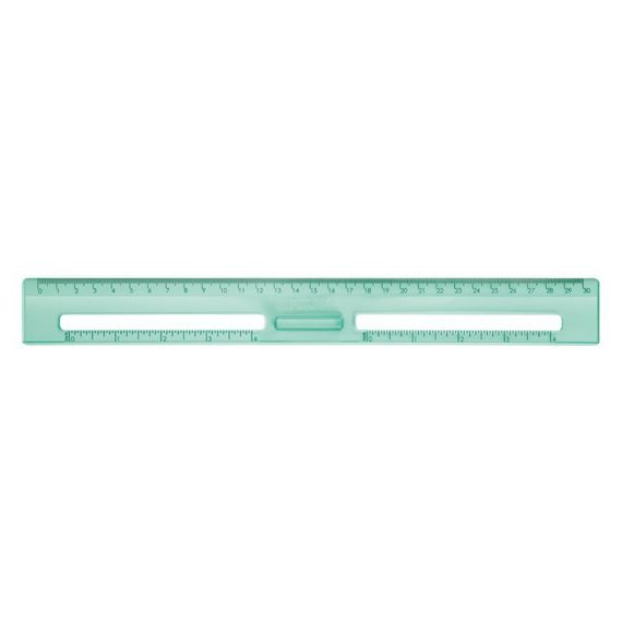 Xətkeş \ линейка\Polybag 30cm ruler new look