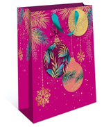 Пакет подарочный бумажный премиум новогодний 260х320х120 1595.017 (АртДизайн)