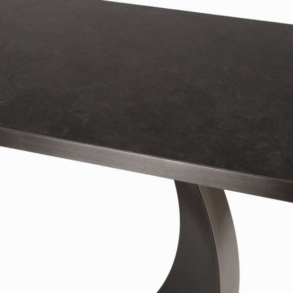 Консоль Optional Modern 150х86 см, темно-серая керамика