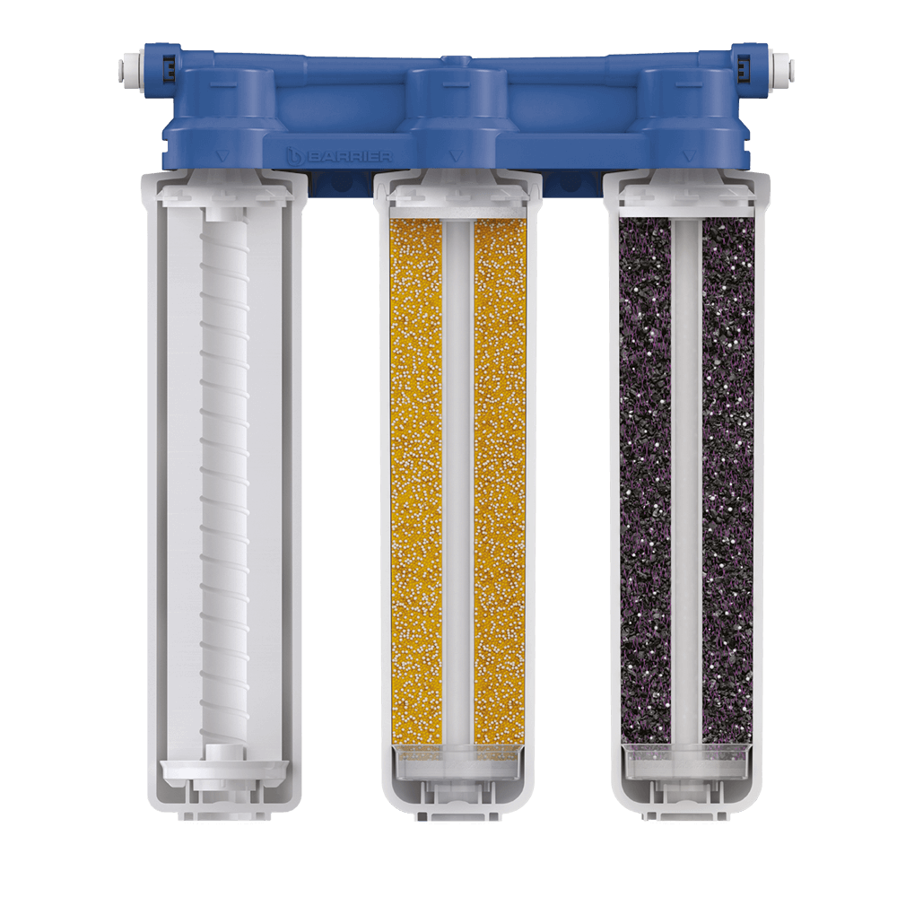 Фильтр для воды БАРЬЕР ЭКСПЕРТ СЛИМ Жесткость (без крана)