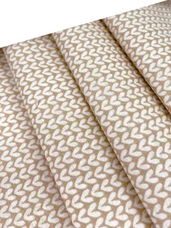 Декоративная наволочка с рюшами, оборками "Вязание" 50х70 см, 1 шт, без молнии