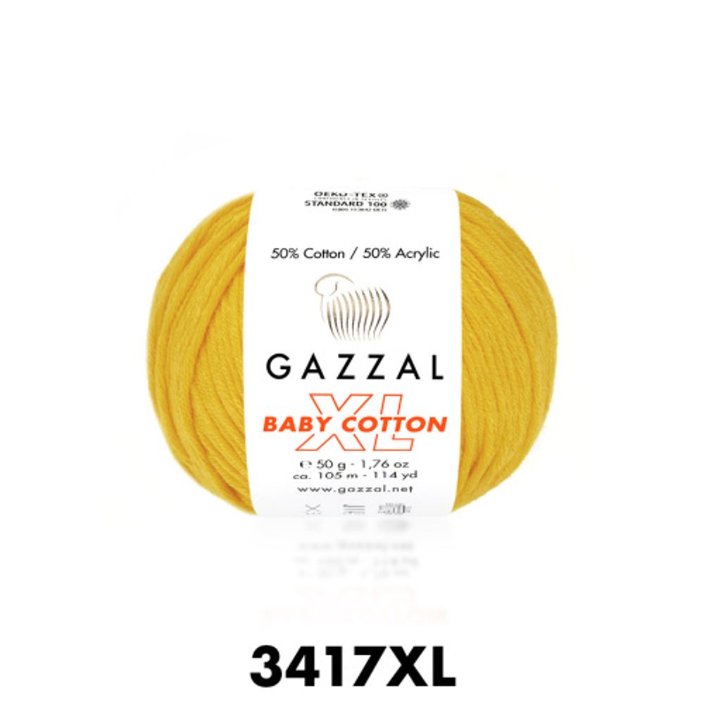 BABY COTTON XL, жёлтый