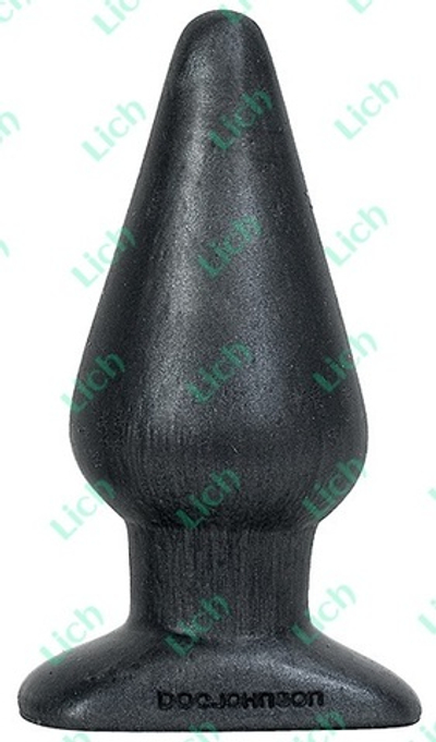 Большая серая пробка PLATINUM SILICONE