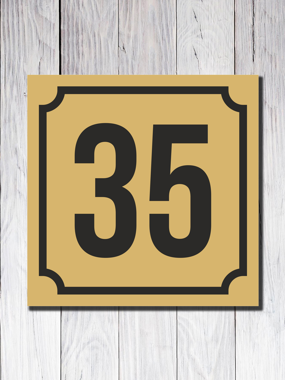 Табличка адресная УФ-3