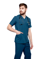 Туника медицинская мужская Pulse 245 Vermont, R150 белый, 4XL