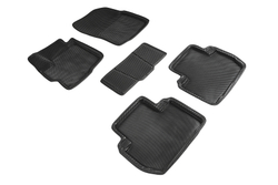 Коврики EVA 3D соты для Mitsubishi Outlander III 2012-2022 Seintex.95261