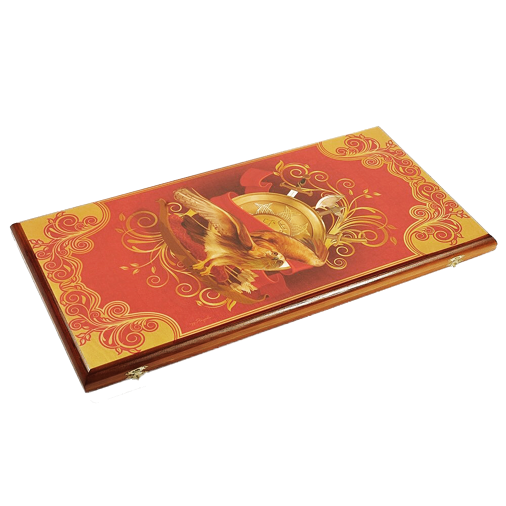 Нарды "Ястреб" в дер. коробе средние SA-YA-M