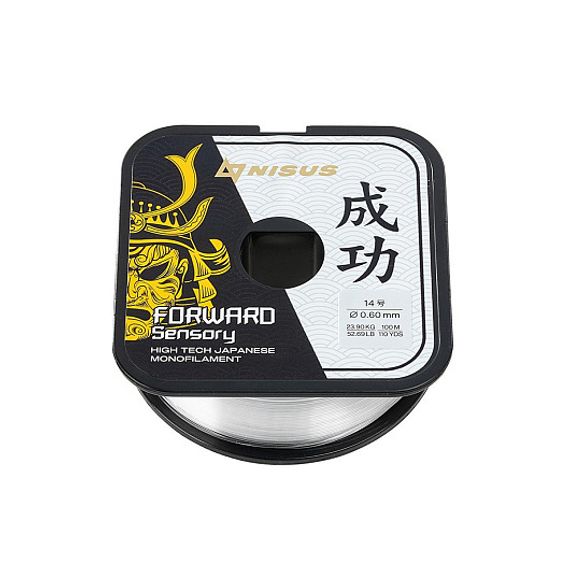 Леска FORWARD Sensory 0,600mm/100m Nylon Transparent (N-FS-0600-100) Nisus