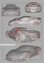 Карбоновый обвес для Ferrari 296 GTB 2022+ Феррари