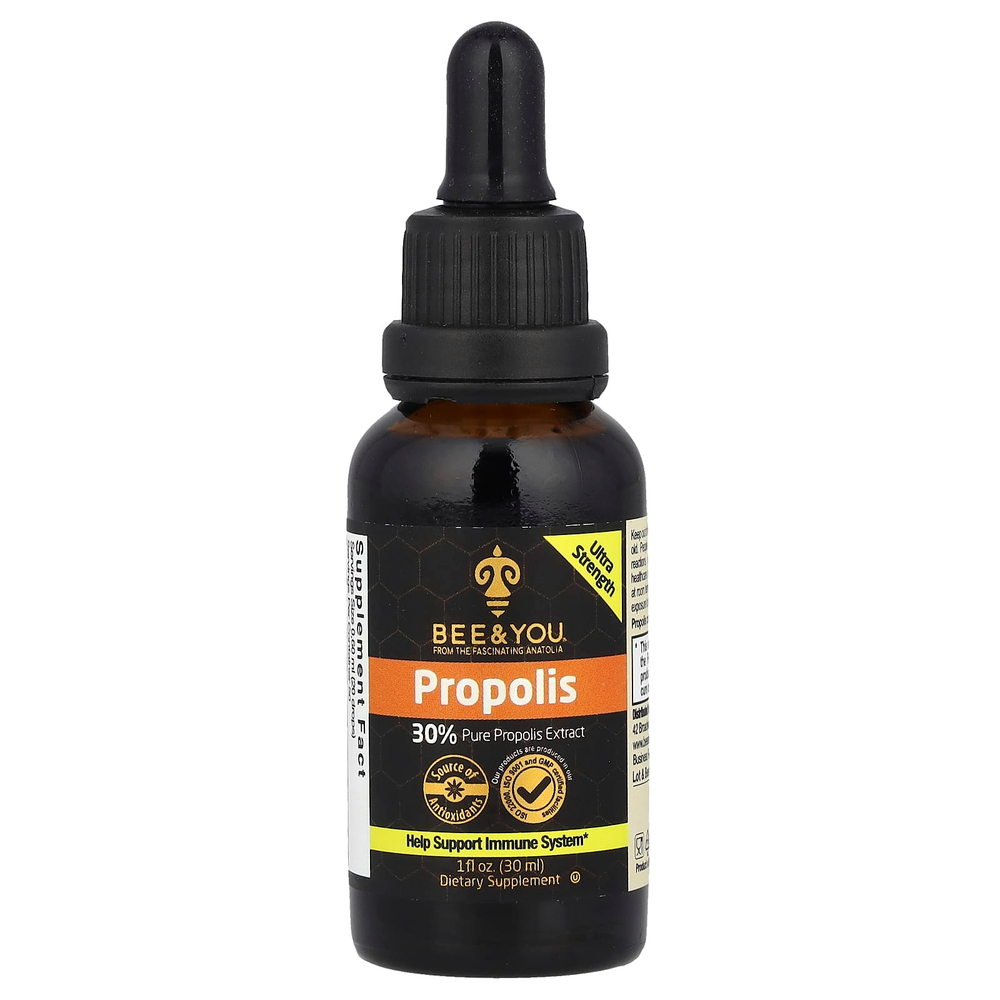 Bee & You, прополис, 30 мл (1 жидк. унция)