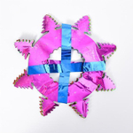 растяжка новогодняя фольга (разноцветный)